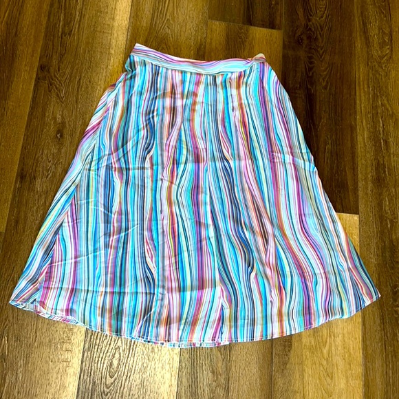 🌼FOR BUNDLE ONLY🌼Christopher & Banks Multi-color Skirt - Picture 2 of 11